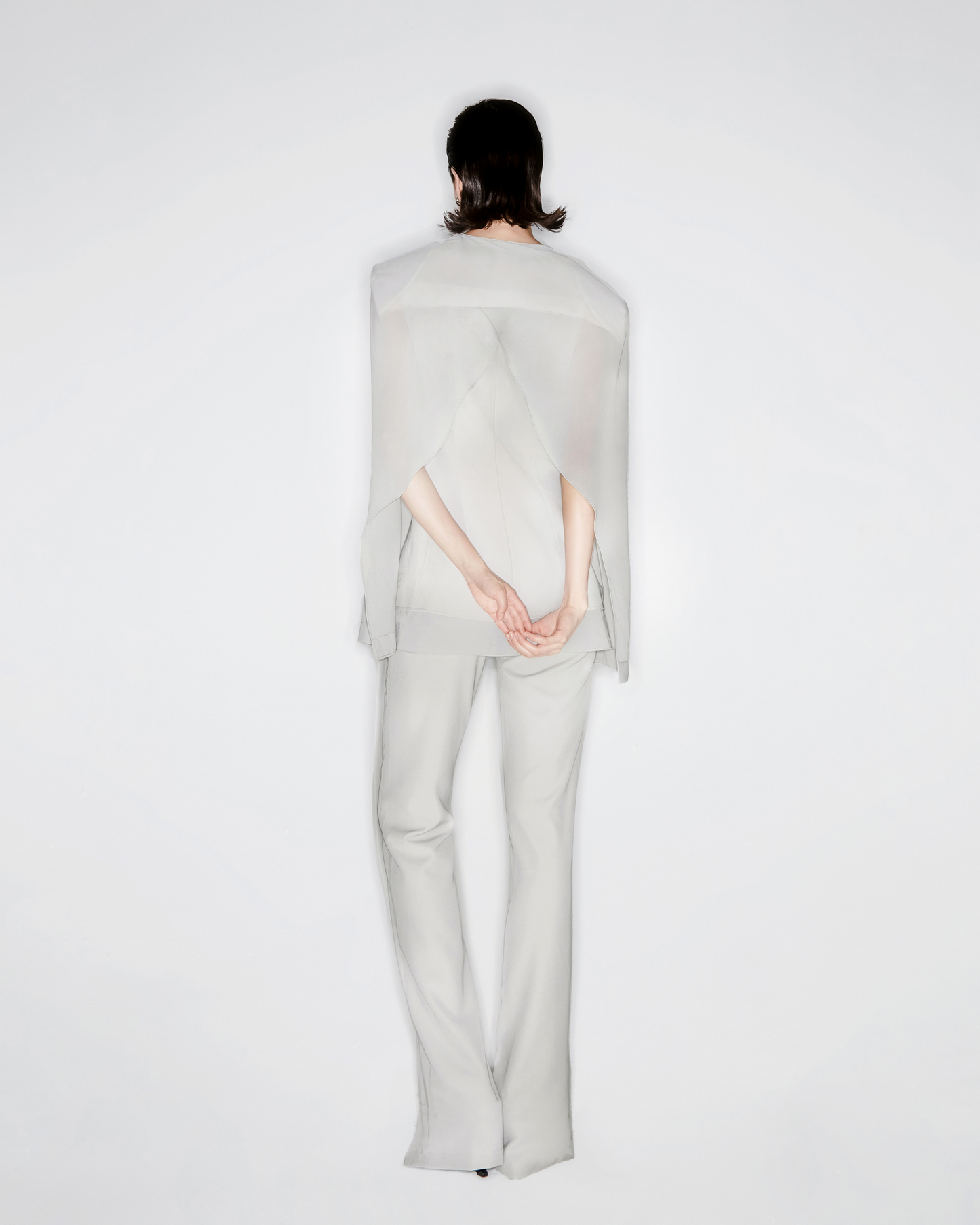 Pearl Double Layered Blazer/Shirt