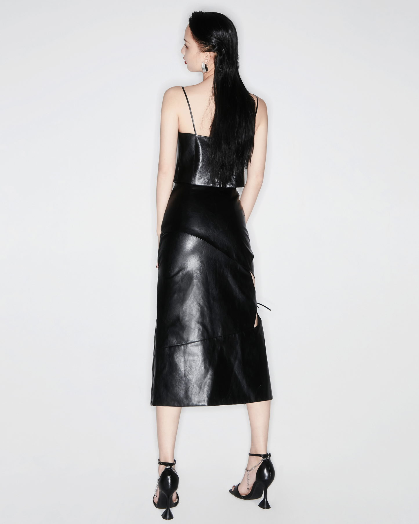 Cut-out midi dress
