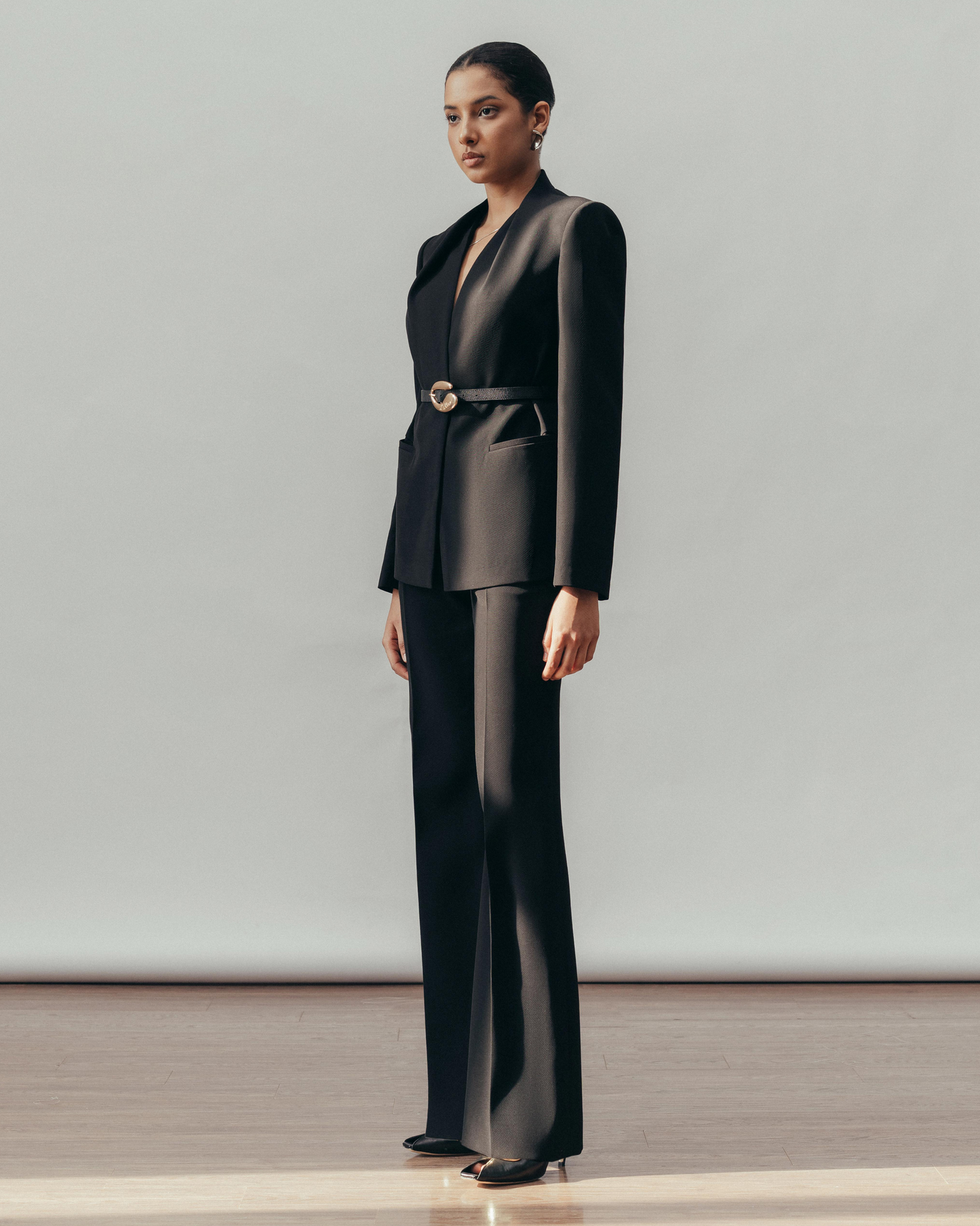 Vesper Belted Blazer (With belt)