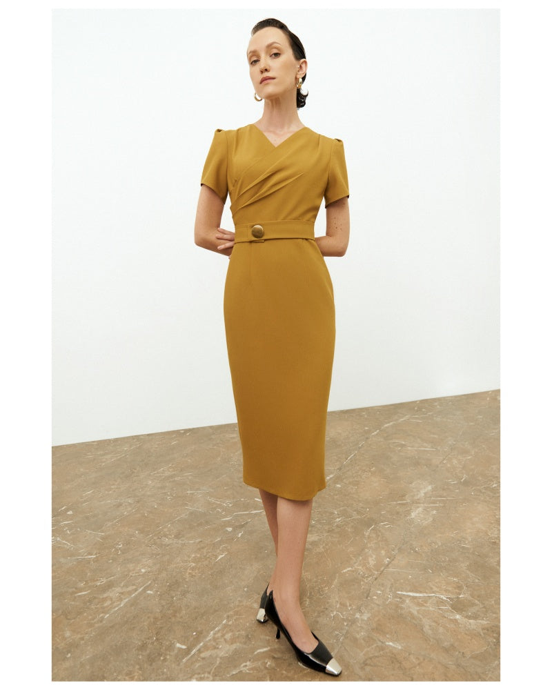 Mia V-neck Dress