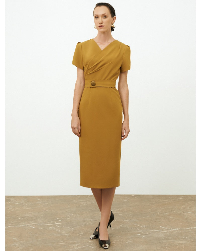 Mia V-neck Dress