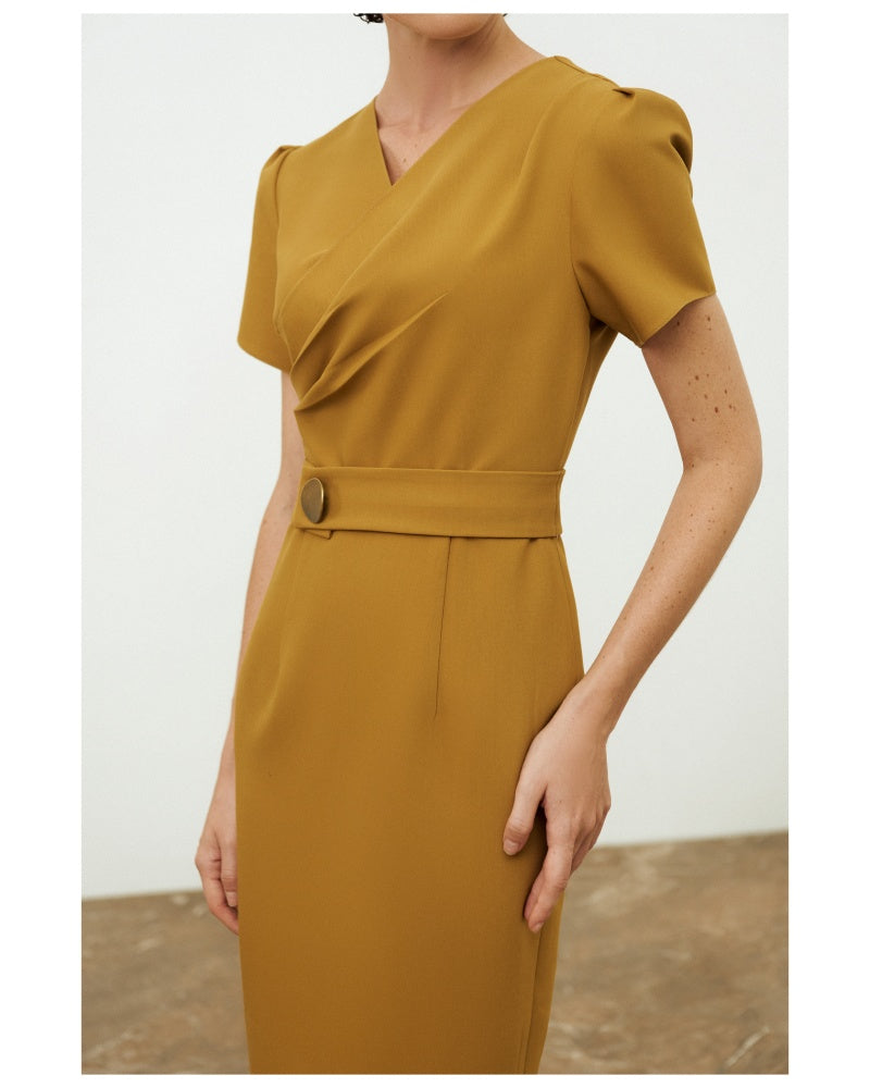 Mia V-neck Dress
