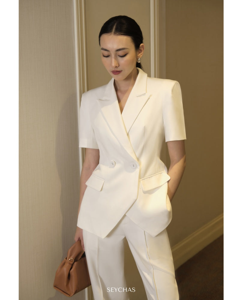 Puckett Short Sleeves Blazer