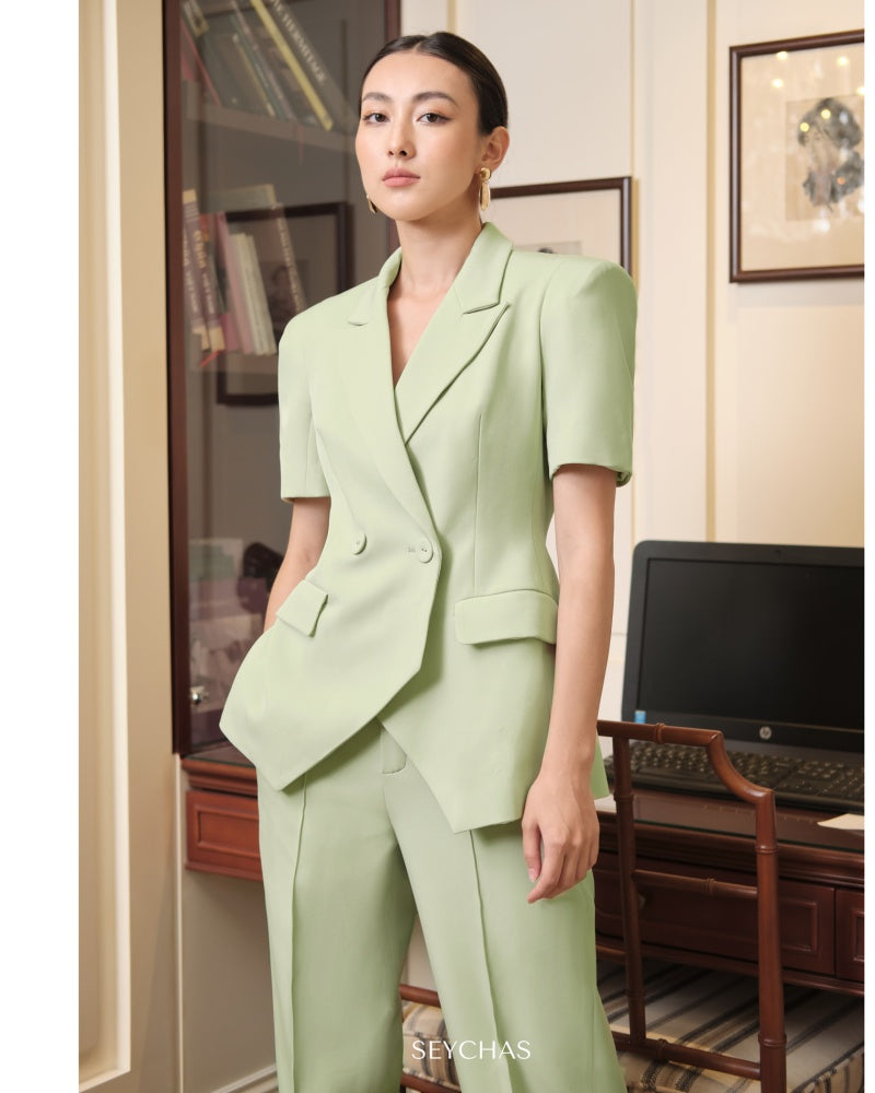 Puckett Short Sleeves Blazer