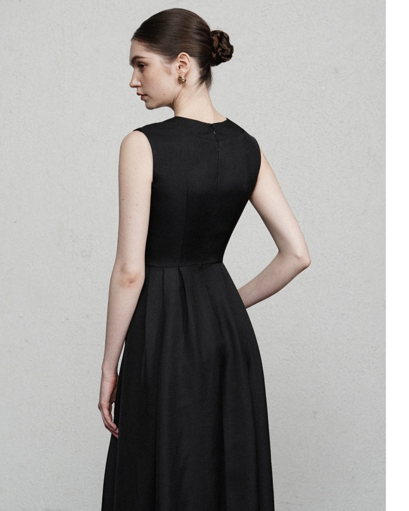 Camila A-line V-Neck Modal Maxi Dress