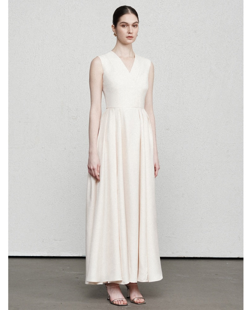 Camila A-line V-Neck Modal Maxi Dress