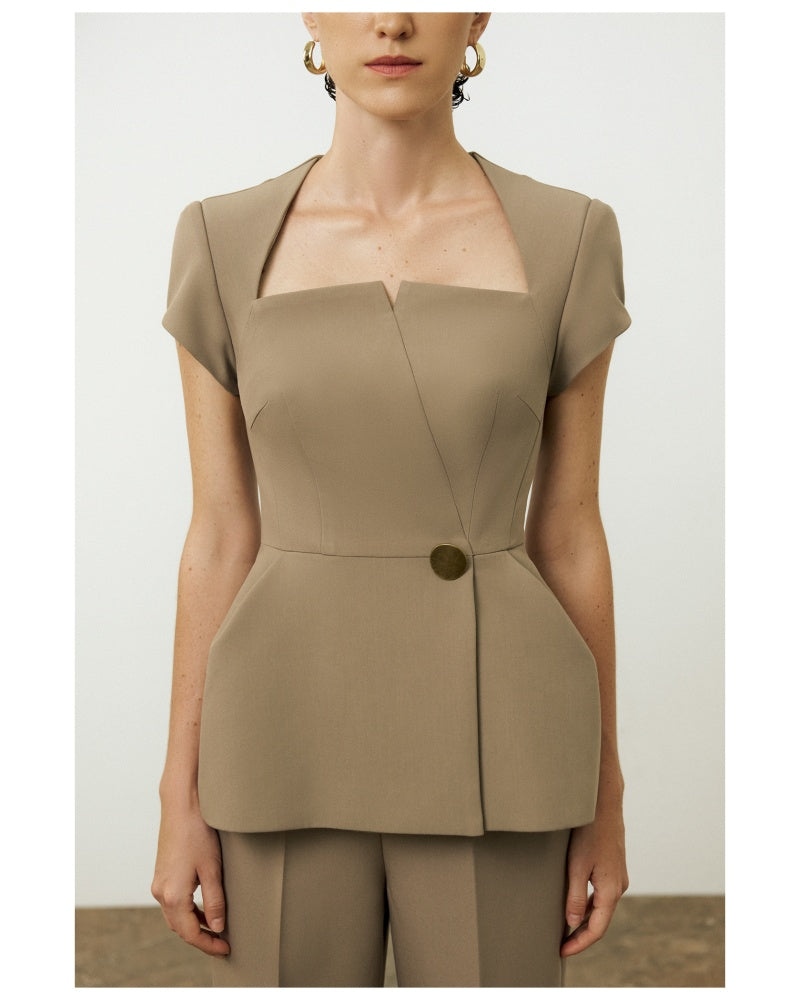 Kaia Peplum Blazer