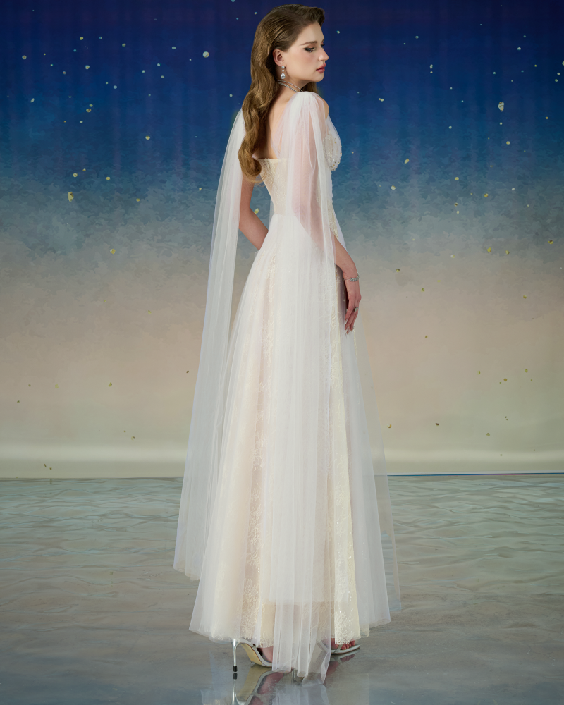 Nyxara Dress - White