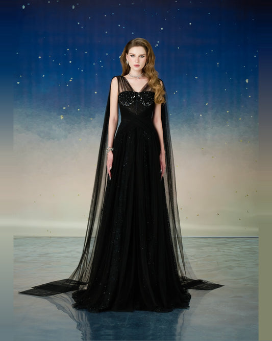 Nyxara Dress - Black
